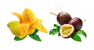 芒果百香果图片