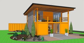 集装箱别墅图片