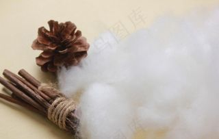 太空棉填充物 棉衣填充物摄影图片