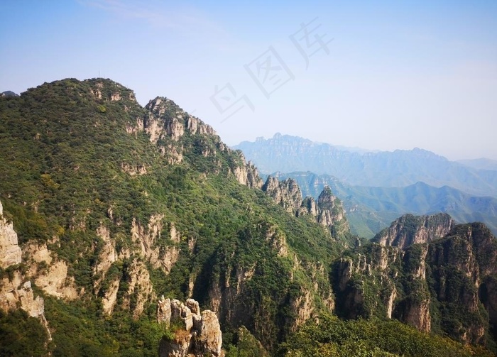 青山  雄伟山脉图片