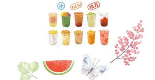 奶茶元素图片