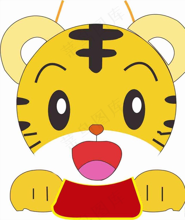 乖巧虎图片cdr矢量模版下载