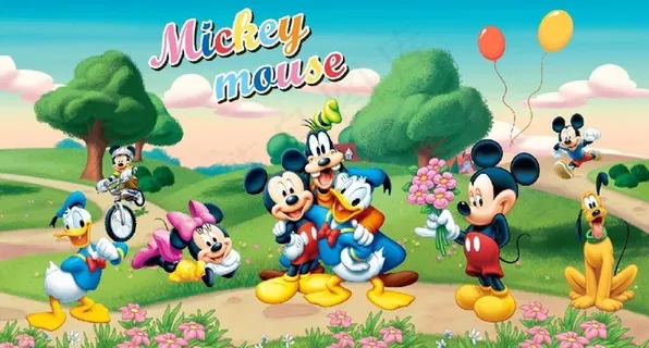 米奇老鼠和唐老鸭图片