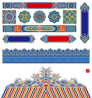 江崖海水纹图片 江崖海水纹图片