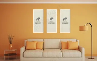 室内装饰画样机图片