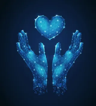 科技爱心图片
