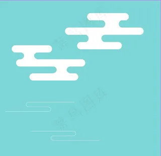 祥云素材矢量图图片