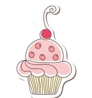矢量卡通蛋糕图片 矢量卡通蛋糕图片