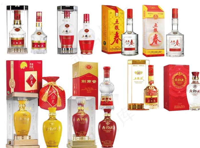 五粮液素材图片