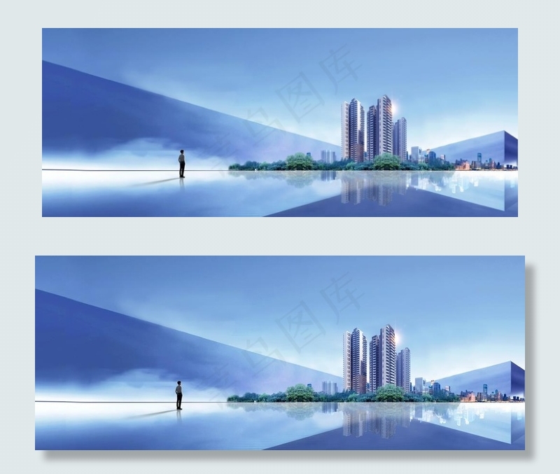 湖景地产图片(4134X1772(DPI:300))psd模版下载