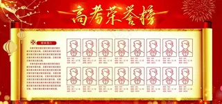 高考荣誉榜图片