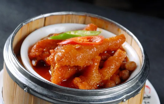 吃港式蒸凤爪图片