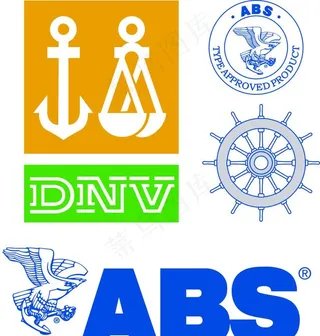ABS、DNV认证标志图片