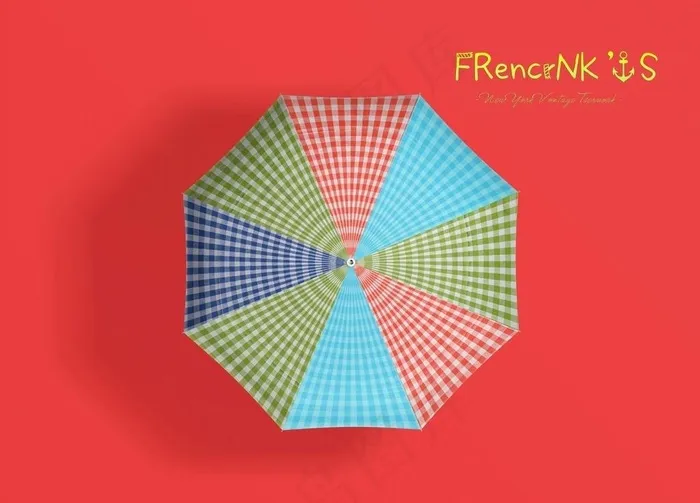 雨伞外观设计 雨伞贴图 遮阳伞图片(4000X3000(DPI:400))psd模版下载