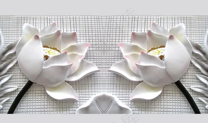 花开富贵图片(5669X3543(DPI:72))psd模版下载