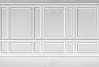 石膏线背景墙图片