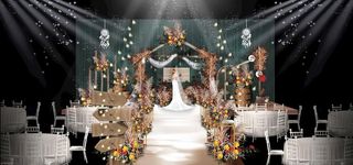 秋色圣诞系列婚礼图片