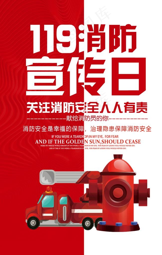 消防安全知识图片psd模版下载