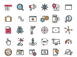 互联网图标创图片