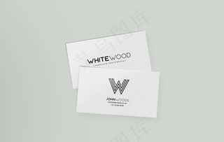 明信片样机图片