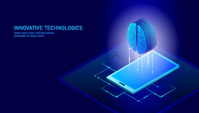 科技感信息技术图案图片eps,ai矢量模版下载