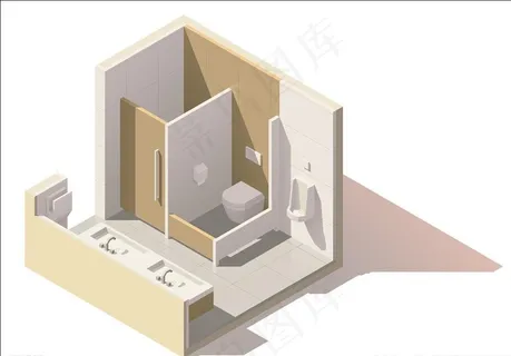 厕所剖面图图片 厕所剖面图图片