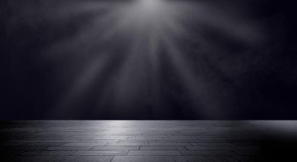 黑色透视地面素材图片