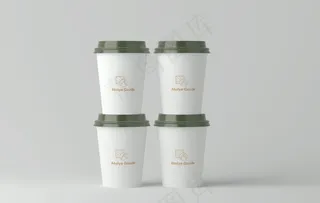 奶茶杯样机图片