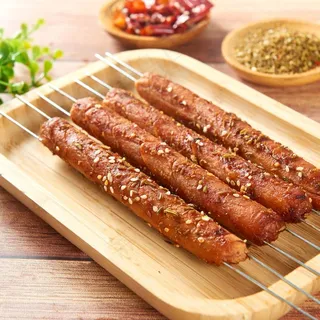 烤火腿肠图片 烤火腿肠图片