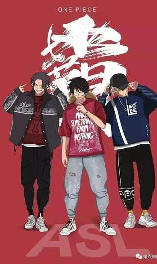 海贼王三兄弟 艾斯 路飞 萨博图片