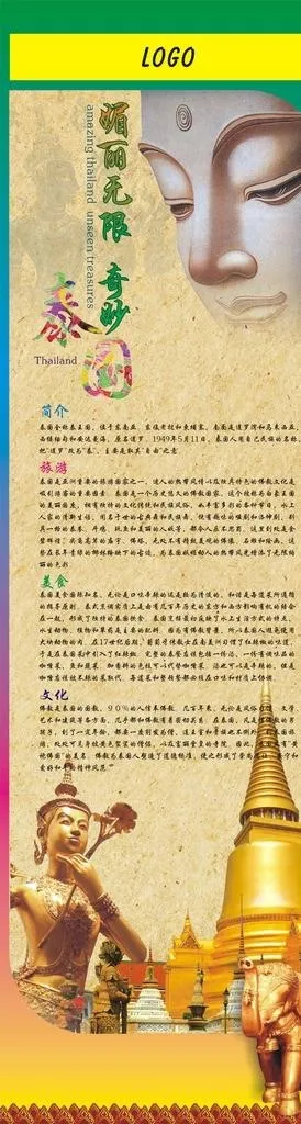 泰国图片cdr矢量模版下载