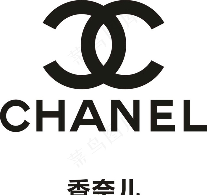 香奈儿标志 logo 高清图片