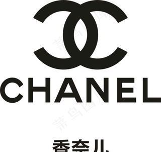 香奈儿标志 logo 高清图片