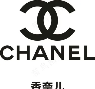 香奈儿标志 logo 高清图片