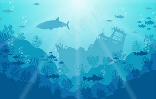 海底世界背景图片