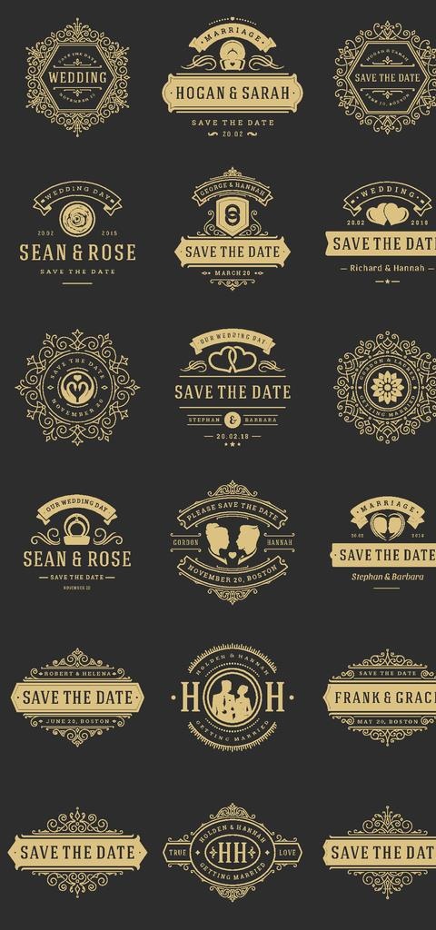 时尚创意标签图片