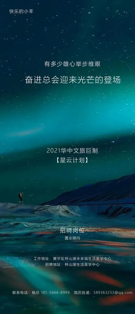 招聘海报图片psd模版下载
