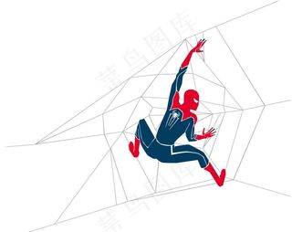 硅藻泥图案蜘蛛侠图片