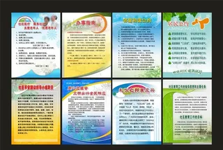 社区展板图片