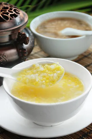 玉米粥图片
