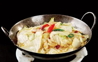 干锅手撕包菜图片