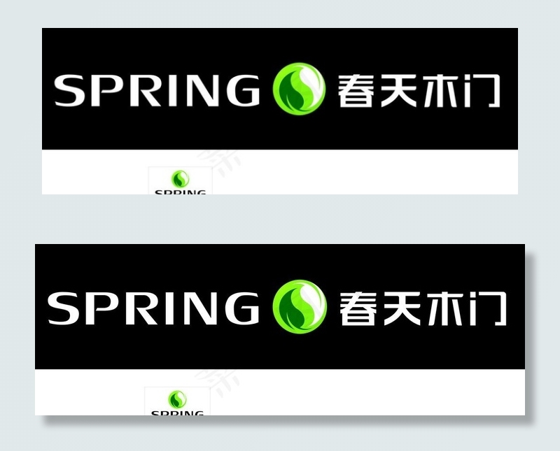 春天木门图片