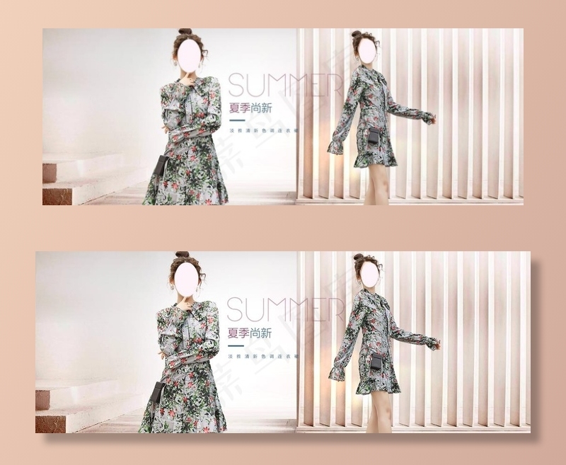 服装banner图片psd模版下载