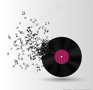 音乐碟片图片
