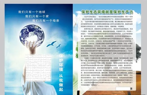 世界环境日DM宣传单图片