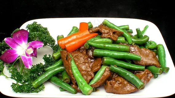 豇豆炒牛肉图片 豇豆炒牛肉图片