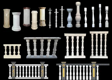 罗马栏杆图片
