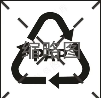 国际通用资源回收标志图片