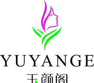 玉颜阁标志图片
