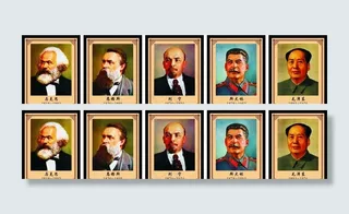 马列毛思想图片